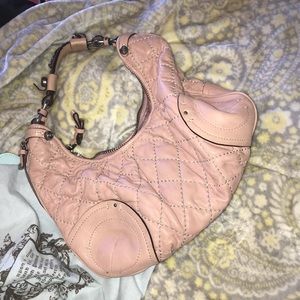 blush pink juicy couture handbag w wallet
